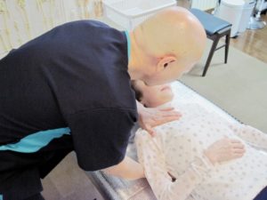 肩周りのチェック